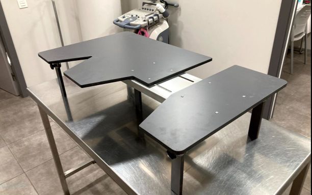 Mesa ecografia sobremesa portatil